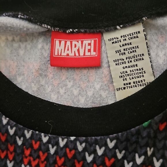 MARVEL MEN PJ TOP L - Picture 2 of 5